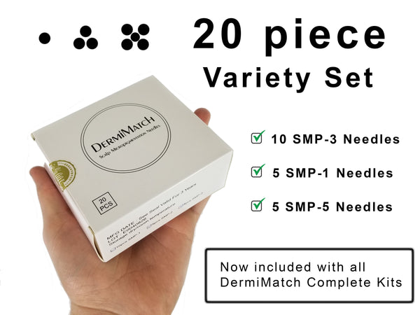(Legacy) 20 Piece Sample pack - DermiMatch Needles