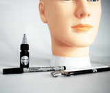 rubber smp head for practice of Scalp micropigmentation