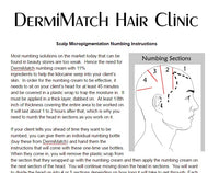 Scalp Numbing Cream for SMP scalp micropigmentation pain relief